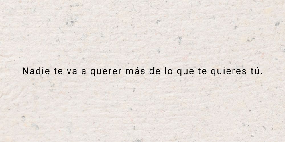 amor propio autoestima naturaleza mental